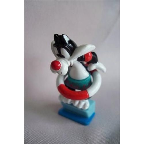 Kinder - Série : Les Looney Toons (Année 2004) / Looney Tunes - Sylvestre ( Gros Minet ) Plongeur / Sylvester Schwimmer