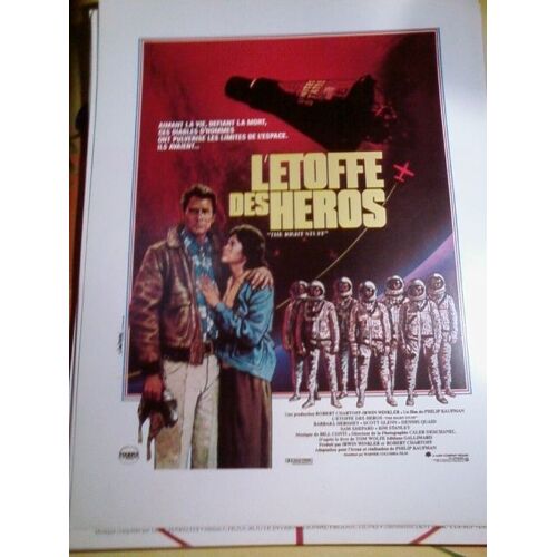 L'étoffe Des Héros: Afiche De Cinéma, 24x32