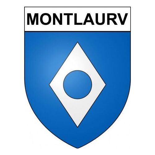 Montlaur 31 Ville Stickers Blason Autocollant Adhésif - Taille : 4 Cm