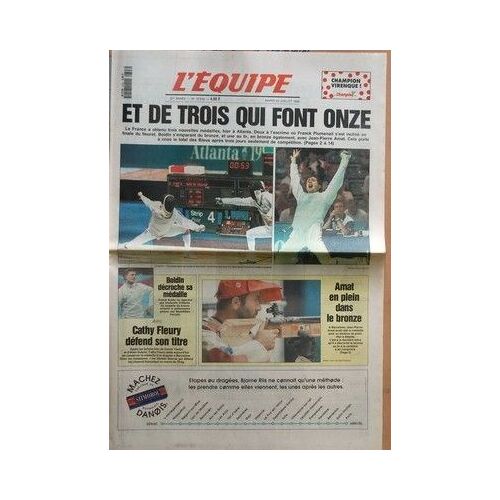 Equipe (L') N° 15618 Du 23/07/1996