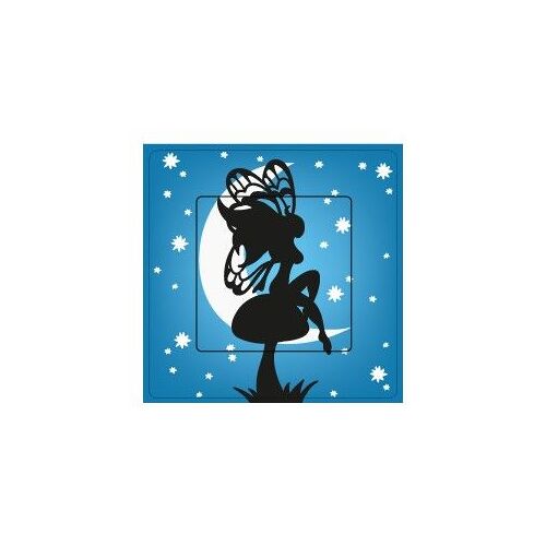 Fée De Nuit Sticker Autocollant Interrupteur