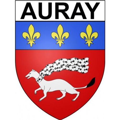 Auray 56 Ville Stickers Blason Autocollant Adhésif - Taille : 4 Cm