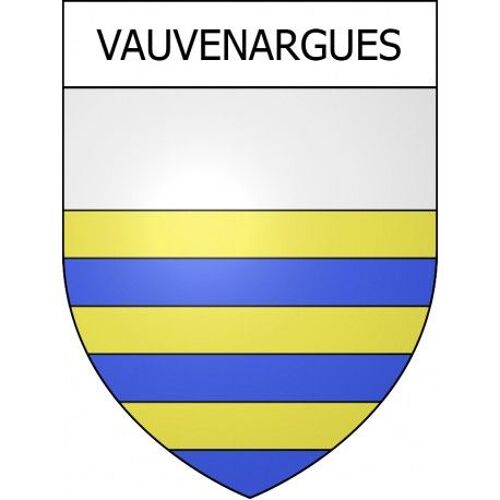 Vauvenargues 13 Ville Stickers Blason Autocollant Adhésif - Taille : 4 Cm
