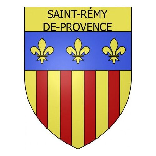 Saint-Rémy-De-Provence 13 Ville Stickers Blason Autocollant Adhésif - Taille : 8 Cm