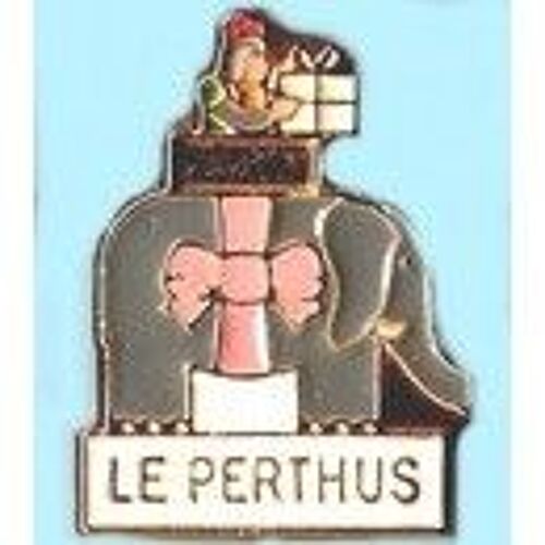Pin's Le Perthus Symbolisé Par L'éléphant D'hannibal