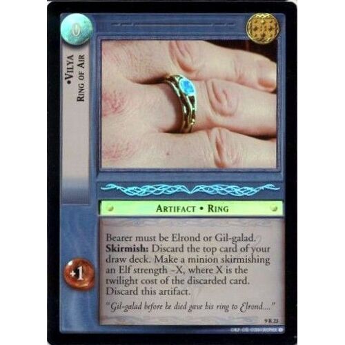 Vilya, Anneau D'air   Lotr 9r23    Vo