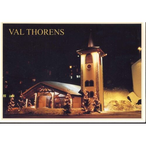Val Thorens , Les T(Ois Vallées (Cliché B. Wadoux° (Ref Vth1)