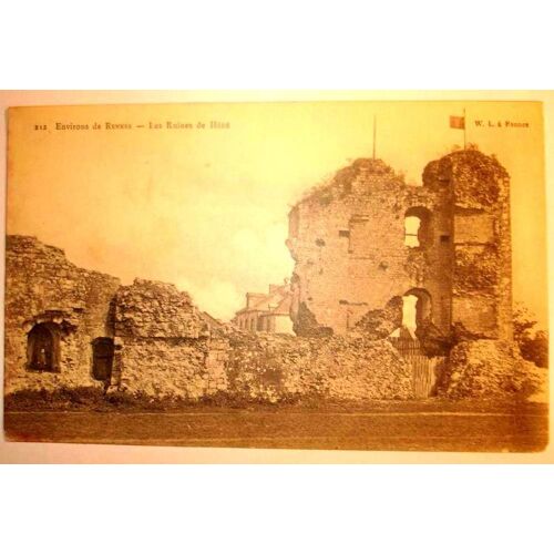 Carte Postale Ancienne Ille Et Vilaine Environs De Rennes Les Ruines De Hede