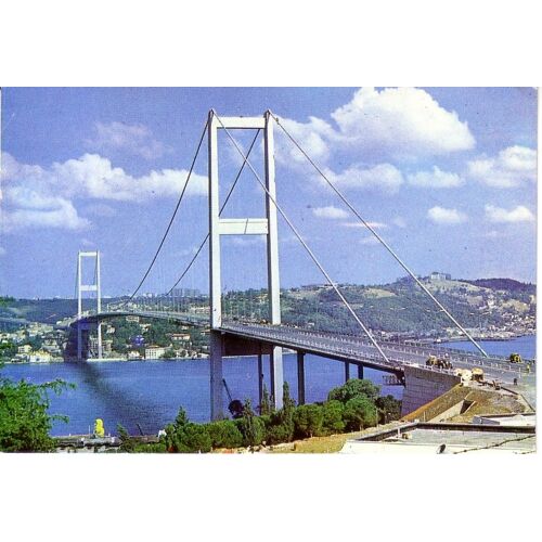 Istanbul , Le Pont Du Bosphore , Turquie