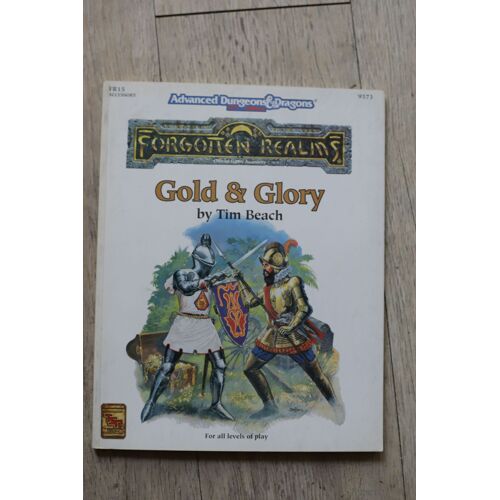Gold & Glory - Fr15 - Advanced Dungeons & Dragons Ad&d - Forgotten Realms - 1992