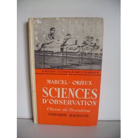 Sciences D' Observation  - Classe De Troisième Des Cours Complémentaires