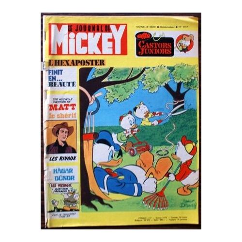 *Le Journal De Micket *Novelle Serie  N° 1157 : Le Journal De Mickey