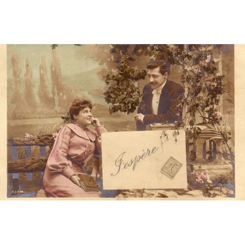 J'espere Carte De 1905