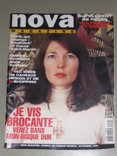 Nova Magazine  N° 59 : Je Vis Brocante. Venez Dans Mon Disque Dur