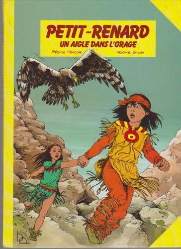 Petit Renard Aigle Dans L'orage