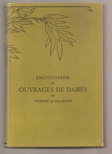 Encyclopedie Des Ouvrages De Dame