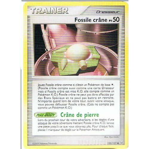 Fossile Crâne - Pokemon - Platine 120 - C