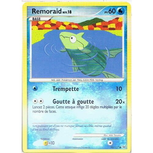 Remoraid Niv.18 - Pokemon - Platine 90 - C