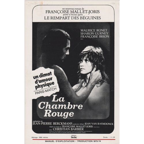 Synopsis Film "La Chambre Rouge" De J P Berckmans Avec M. Ronet 1972
