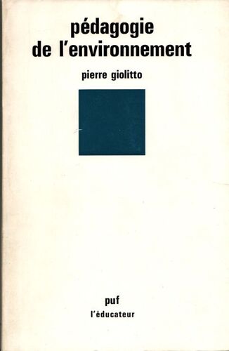 Pédagogie De L'environnement