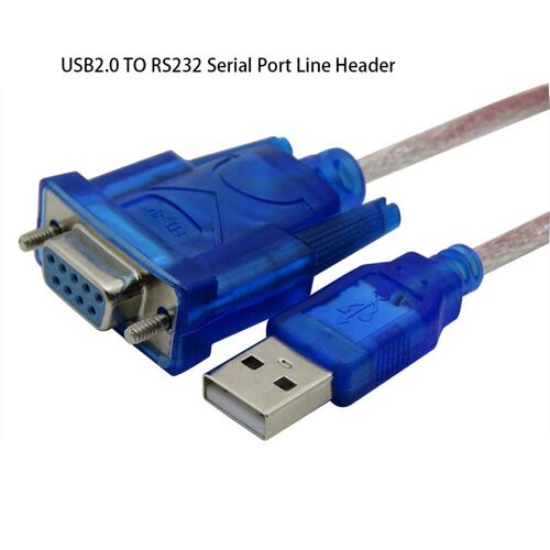 Adaptateur USB 2.0 à RS232, câble femelle DB9, pour caisse, imprimante d'étiquettes, Scanner d'affichage Led, point de vente