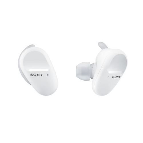 Sony WF-SP800N - Écouteurs sans fil avec micro - intra-auriculaire - Bluetooth - Suppresseur de bruit actif - blanc