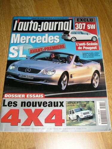 L'auto-Journal  N° 574 : Mercedes Sl Avant-Première