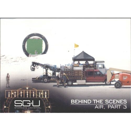 Trading Card Sgu Stargate Universe 62 Behind The Scene Air, Part 3 Peter Deluise