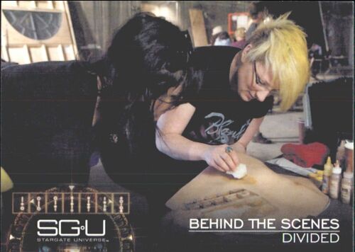 Trading Card Sgu Stargate Universe 66 Divided / Faith Alaina Huffman Tygh Runyan