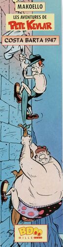 Marque-Page Bd Les Aventures De Pete Kevlar, Cosat Barta 1947 - Makoello - Bdoo Mille Iles