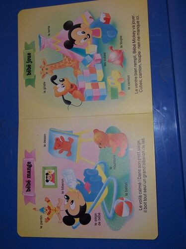 Bebe Mickey A La Maison