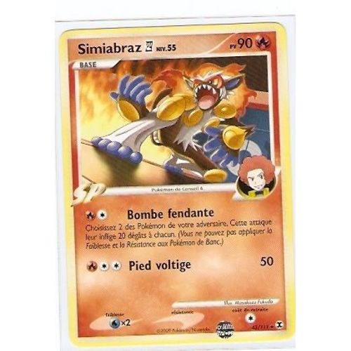 Simiabraz Niv 55 "Rivaux Emergeants" 90 Pv 43/111