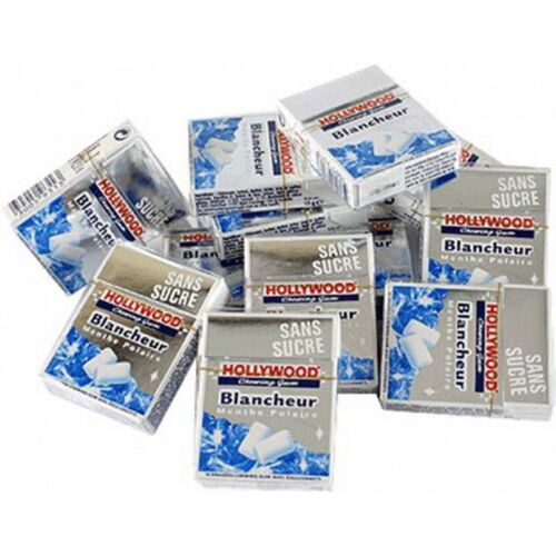 Hollywood Dragées Blancheur Menthe Polaire (20 Paquets)
