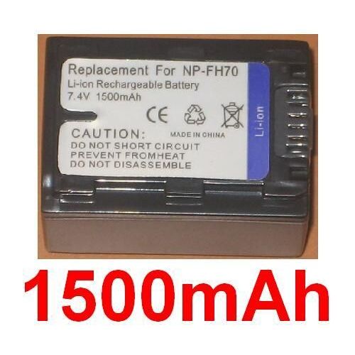 Batterie 1500mAh  Pour SONY NP-FH70 NP-FH50 NP-FH60