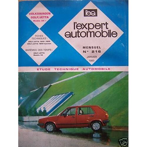 Revue Technique Automobile Volkswagen Golf Jetta   N° 216