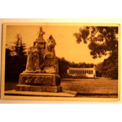 Carte Postale Ancienne Herault La Douce France Montpellier Le Parc De L Esplanade
