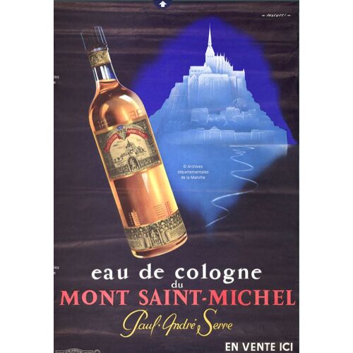 Affiche Eau De Cologne Mont Saint Michel