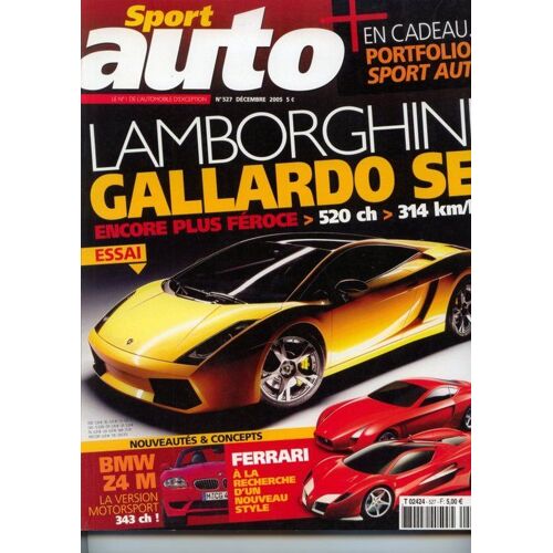Sport Auto N° 527 Du 01/12/2005
