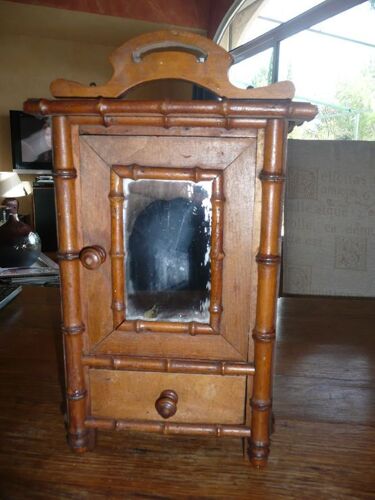 Armoire À Glace Ancienne Pour Jouet Ou Décoration