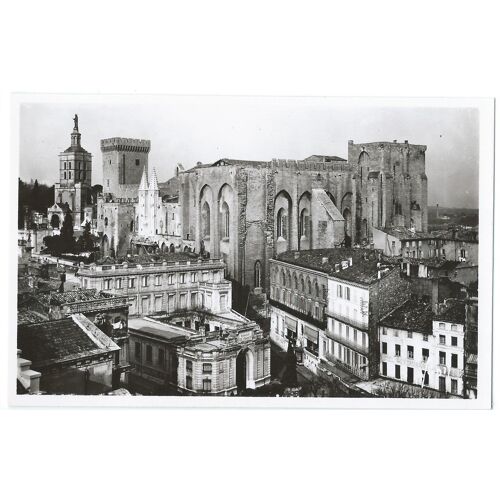 Avignon (84000 Vaucluse) Le Palais Des Papes Éditions D'art Yvon À Paris Années 1950