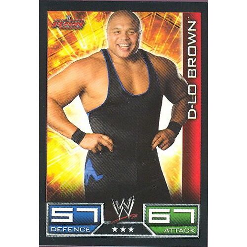 Carte De Catch Raw D-Lo Brown