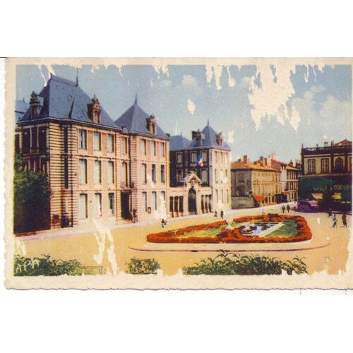 Montauban : Le Jardin De La Préfecture Et La Préfecture (Ref 22)