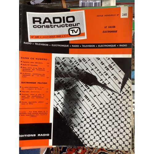 Radio Constructeur N°240