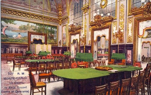Monte-Carlo : Le Casino, La Salle Touzet, Trente Et Quarante (Ref 227)