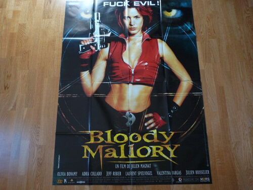 Bloody Mallory De Julien Magnat / Olivia Bonamy - Affiche De Cinéma 120 X 160 Cm