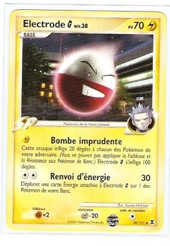 Electrode Niv 38 "Rivaux Emergeants" 70 Pv 39/111