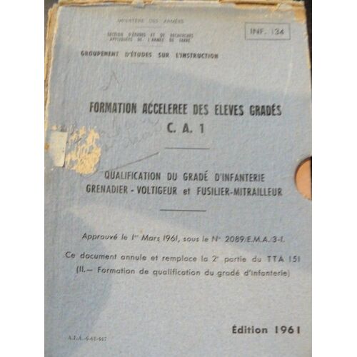 Formation Accélérée Des Élèves Gradés