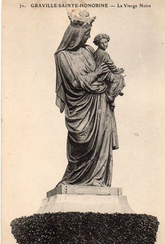 Carte Postale Ancienne - 71 - Granville Sainte Honorine - Le Vierge Noire