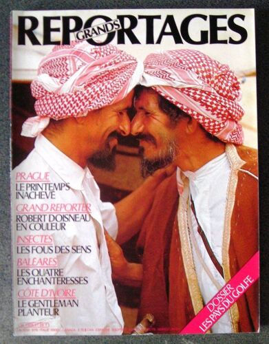 Grands Reportages  N° 61 : Dossier : Les Pays Du Golfe, Prague : Le Printemps Inachevé, Insctes : Les Fous Des Sens...