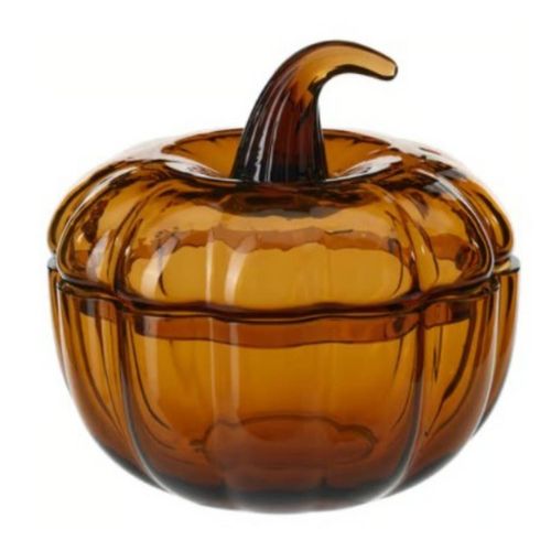 Hostagille Coupe Décorative Avec Couvercle Jaune Brun 19cm Ikea